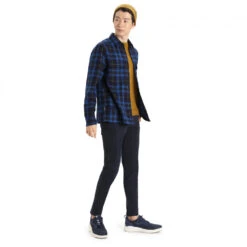 Icebreaker - Dawnder L/S Flannel Shirt Plaid - Chemise -Outdoor Soldes icebreaker dawnder l s flannel shirt plaid chemise detail 4