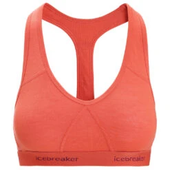 Icebreaker - Women's Sprite Racerback Bra - Sous-vêtement Mérinos -Outdoor Soldes icebreaker womens sprite racerback bra sous vetement merinos 4