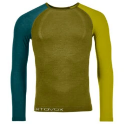 Ortovox - 120 Comp Light Long Sleeve - Sous-vêtement Mérinos -Outdoor Soldes ortovox 120 comp light long sleeve sous vetement merinos 2