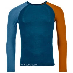 Ortovox - 120 Comp Light Long Sleeve - Sous-vêtement Mérinos -Outdoor Soldes ortovox 120 comp light long sleeve sous vetement merinos 3