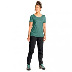Ortovox - Women's 120 Cool Tec Clean T-Shirt - T-shirt En Laine Mérinos -Outdoor Soldes ortovox womens 120 cool tec clean t shirt t shirt en laine merinos detail 3