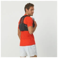 Salomon - Sense Pro 2 With Flasks - Sac à Dos Trail -Outdoor Soldes salomon sense pro 2 with flasks sac a dos trail detail 4