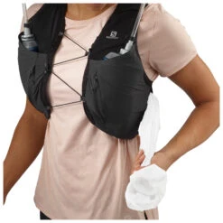 Salomon - Women's Sense Pro 10 Set - Gilet De Running 10 Salomon - Women's Sense Pro 10 Set - Gilet De Running -Outdoor Soldes salomon womens sense pro 10 set gilet de running detail 5