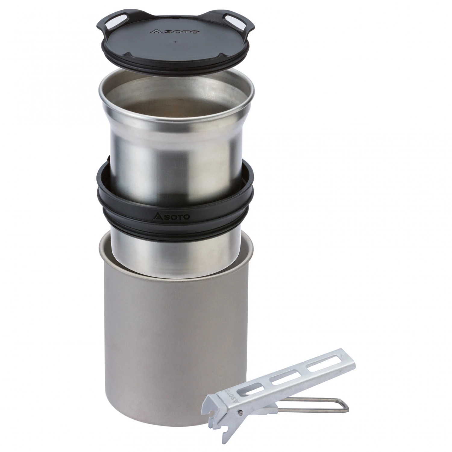 Soto - Thermostack + Cook Set Combo - Popote 3 Soto - Thermostack + Cook Set Combo - Popote - Image 3