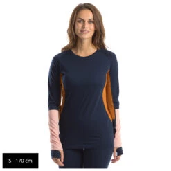 Stoic - Women's MerinoMesh150 BensjonSt. II L/S - Sous-vêtement Mérinos -Outdoor Soldes stoic womens merinomesh150 bensjonst ii l s sous vetement merinos detail 10