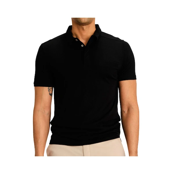 We Norwegians - Skog Polo - T-shirt En Laine Mérinos 4 We Norwegians - Skog Polo - T-shirt En Laine Mérinos - Image 4